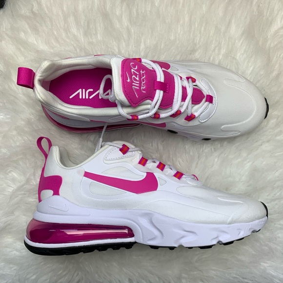 nike air max 270 react fire pink